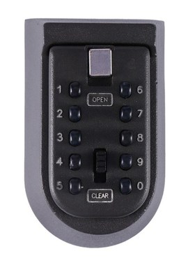 Wall Mounted Key Safe Organizer Box with Combination Lock 10