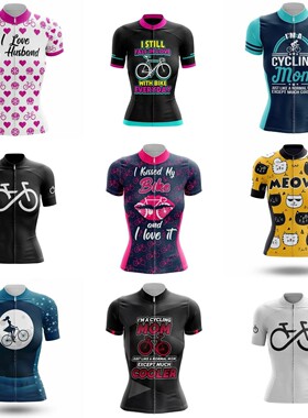 Women's Cyling Jersey Outdoor Road Bike Clothes Mtb Bicycle