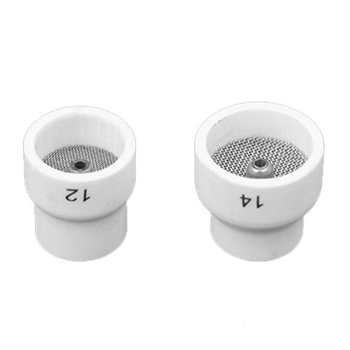 TIG Welding Torch Nozzle Rings Covers Gases Ceramic Cup Kit