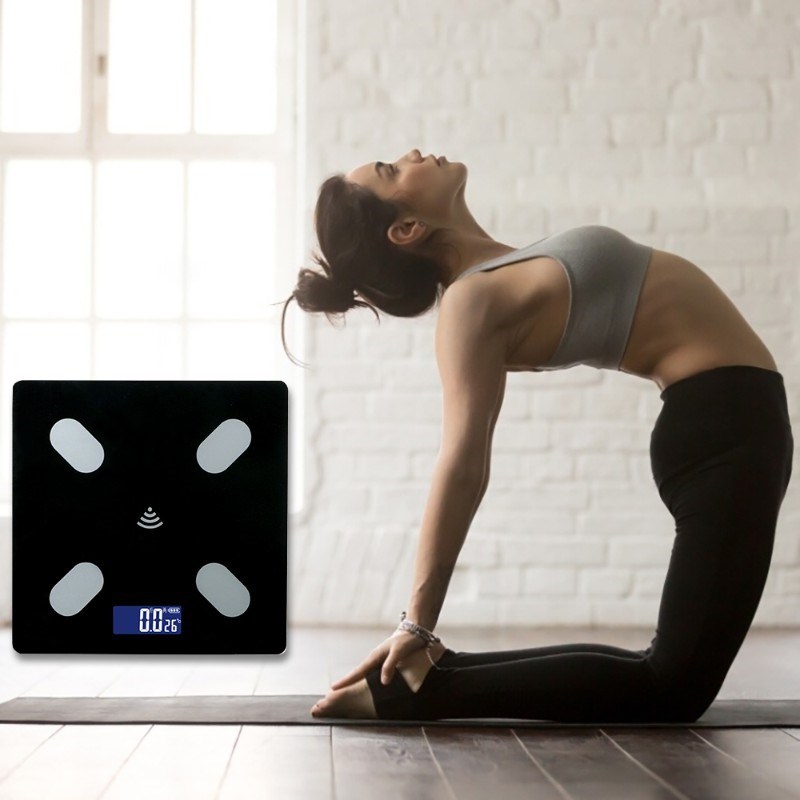 HILIFE USB Charging Smart BMI Fat Scale Intelligent Bluetoot