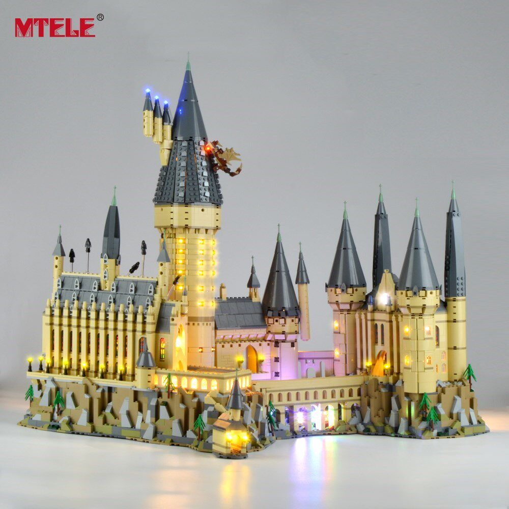 MTELE Led Light Up Kit For Hogwart's Castle Light Set Compat
