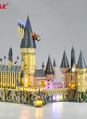MTELE Led Light Up Kit For Hogwart's Castle Light Set Compat