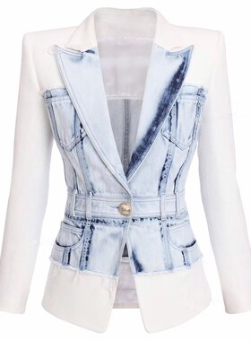 HIGH STREET 2020 Newest Stylish Designer Jacket Women's Slim