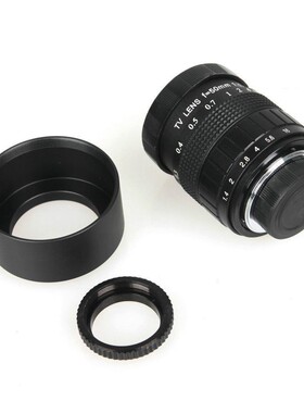 FUJIAN 50mm f/1.4  F1.4 Lens + C M4/3 Mount + Lens Hood