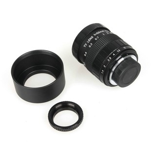 FUJIAN 50mm f/1.4  F1.4 Lens + C M4/3 Mount + Lens Hood