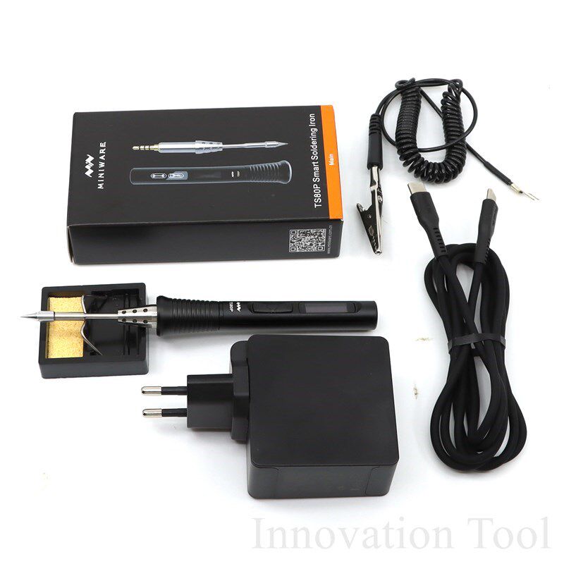 Mini TS80P 30W Electric Soldering Iron Portable Digital Sold