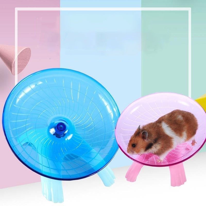 1pc pet hamster flying saucer exercise squirrel wheel hamste