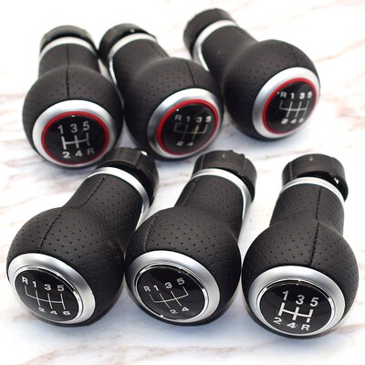 12mm 5 / 6 Speed Gear Shift Knob Lever Stick For Audi A4 B6