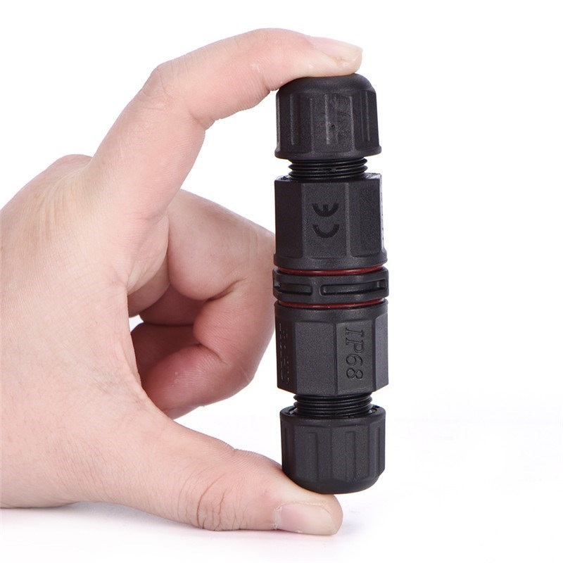 8*2*2cm 1pcs IP67 Waterproof Electrical Cable Wire 2/3 Pin C