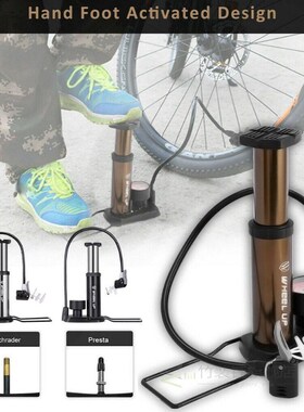 Mini Bike Pump Foot Pump Road Portable Air Bicycle Compresso