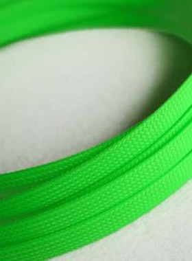 Green 3-40mm Cable Sleeves Encrypted Snakeskin Mesh Wire Pro