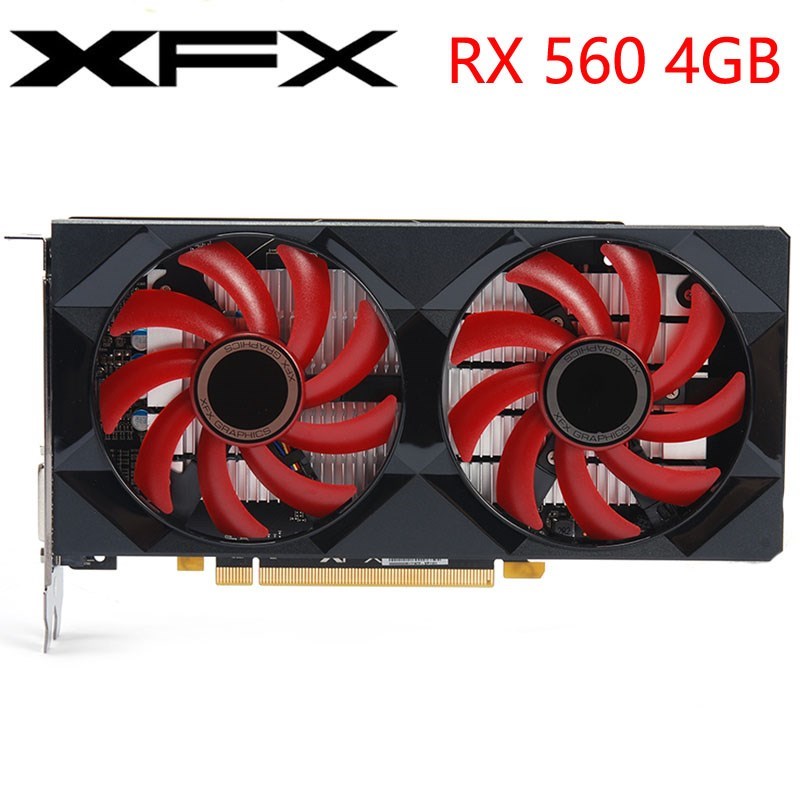 Video Card RX 560 4GB 128Bit GDDR5 RX 560D Graphics Cards fo