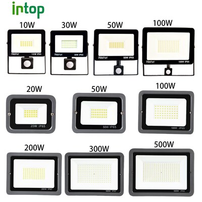 Led Floodlight PIR Motion Sensor Led Flood Light 10W 20W 30W