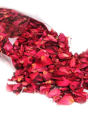 Romantic 30/50/100g Natural Dried Rose Petals Bath Dry Flow