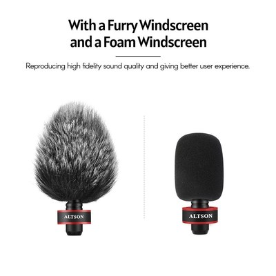 ALTSON AL VM600 Video Micrphone Universal External Condense