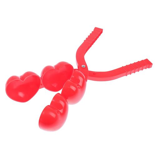 Toys Sport  Snow Snowball Maker Clip Maker Red Love