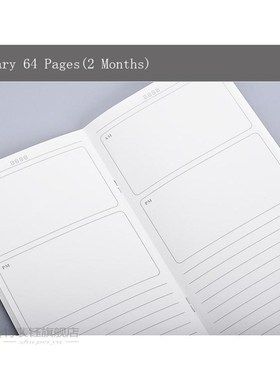 Travelers Notebook Filler Papers  Monthly Weekly Plan Planne