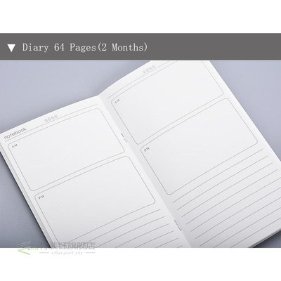 Travelers Notebook Filler Papers  Monthly Weekly Plan Planne