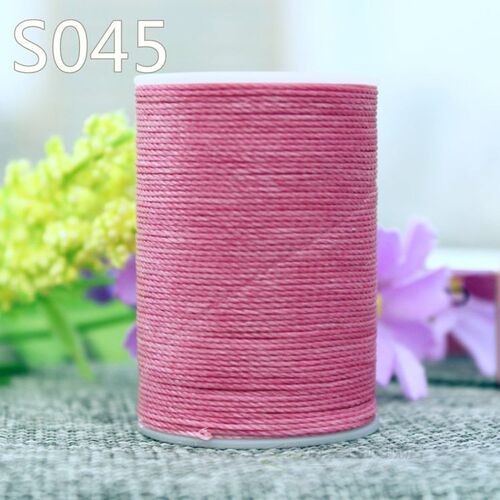 GALACES. YL045 0.45mm 148m Long Round Twist Waxed Thread Wax
