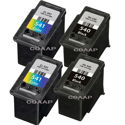 Refillable Canon CL541XL Colour PG540XL Black Ink Cartridge
