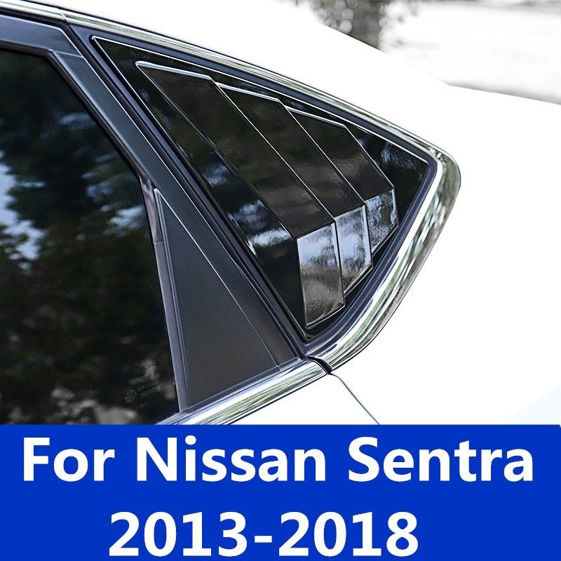 For Nissan Sentra 2013-2018 Rear window Louver Modification