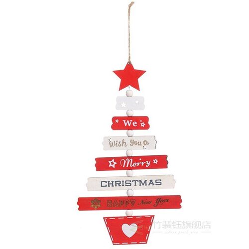 Christmas Letters Decorative Ornaments Christmas Tree Pendan