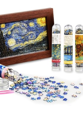 234 Pieces Multi-type Landscape Puzzle Game Test Tube Packag