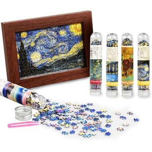 Packag Game Pieces Multi type 234 Test Puzzle Landscape Tube