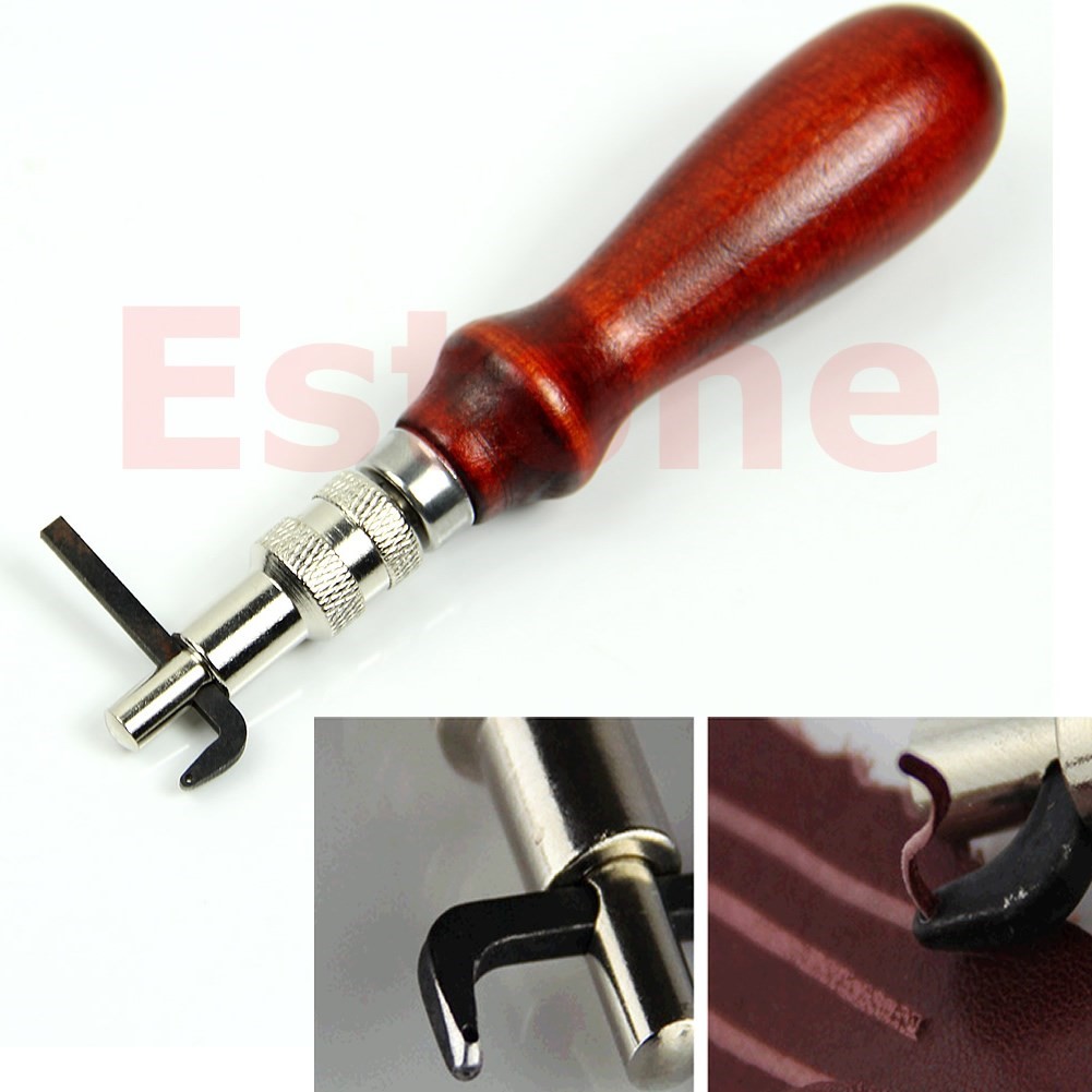 Adjustable Leather Edge Stitching Groover Leathercraft Groov