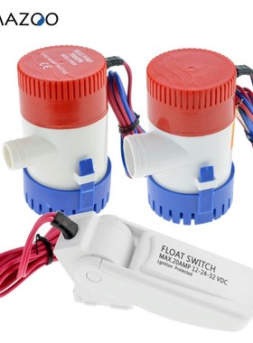 Bilge Water Pump 12v 24V Float switch Marine Bilge Water Pum