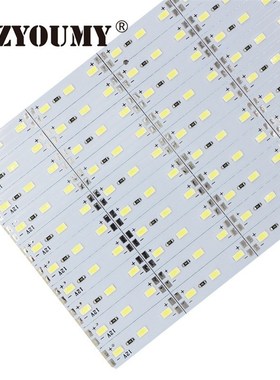 SZYOMY DHL Free D 5730 1M DC12V 72leds Aluminum PCB White Co
