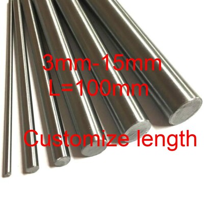 Steel Rod 3mm 4mm 5mm 6mm 7mm 8mm 10mm 12mm 15mm Shafts 304