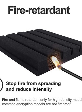 12 Pcs Acoustic Foam Panels,Sound Insulation Foam Panels,So