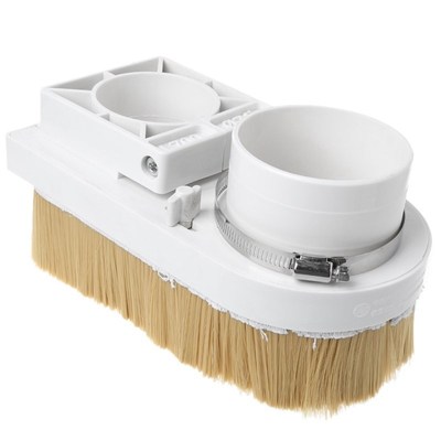 75mm Spindle Dust Shoe Cover Brush Cleaner For CNC Router Co