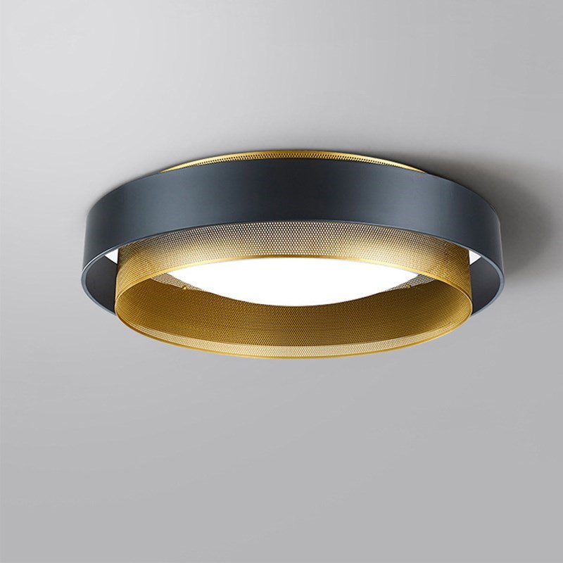 American Round Ceiling Lamp Bedroom Nordic Post-Modern Light