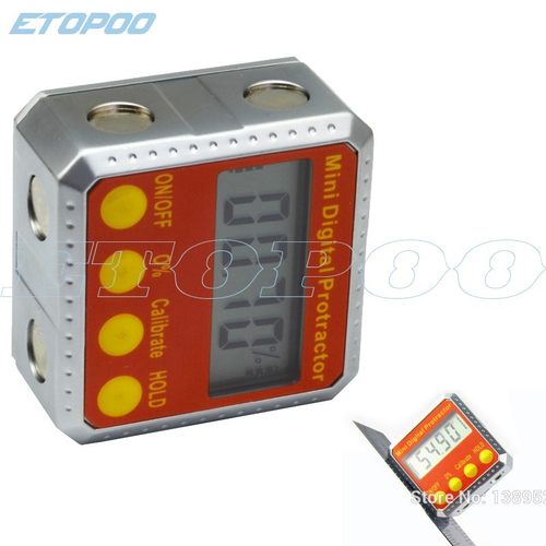 Mini Magnets Digital Protractor electronic Inclinometer Digi