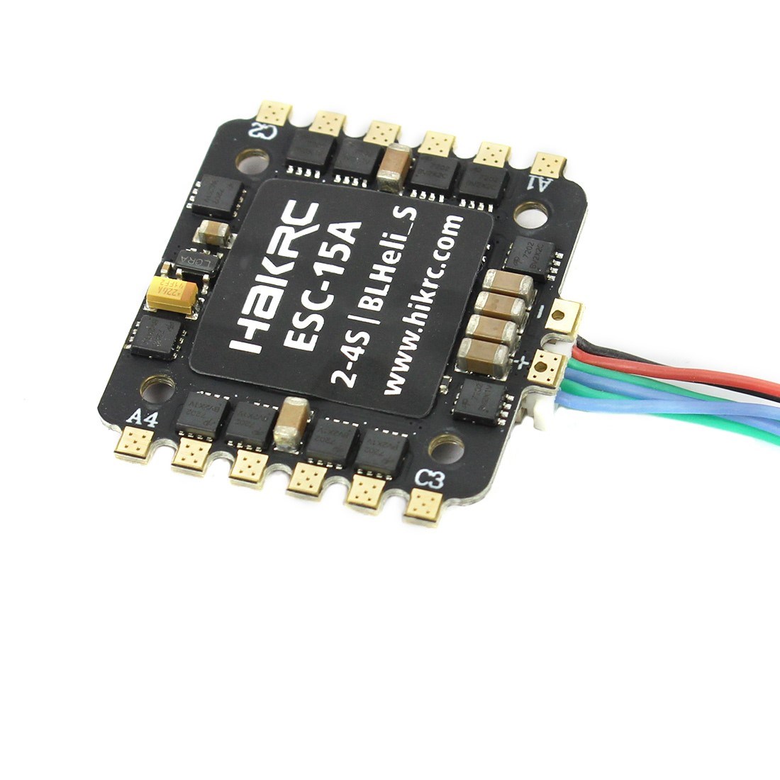 Hakrc 15A / 20A Blheli_S BB2 2 4S Dshot 4 In 1 ESC Speed Co