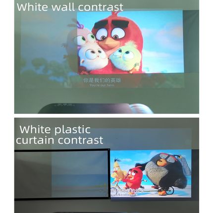 Projector-Screen 43  100 84 72 60 30inch 3D 1080P HD Foldab