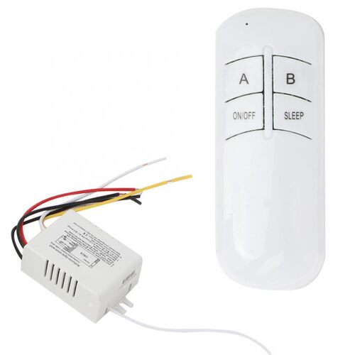 YAM-802 2-Way ON/OFF 220V Digital Wireless Wall Mount Receiv