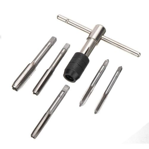 6Pcs T-Type Tap Wrench Chuck Tool Set M5 M6 M7 M8 M10 Tap Wr