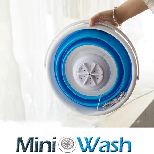 Fold-tub Mini Washing Machine Ultrasonic Cleaning Small Port
