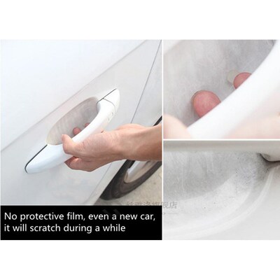 2018 NEW Car door handle stickers protector film for BMW 1 2