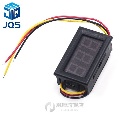 0.56 Inch Mini Red Green Blue LED Display Panel Voltage Mete