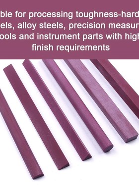 6Pcs 6 Types 3000# Ruby Sharpener Sharpening Stone Triangle