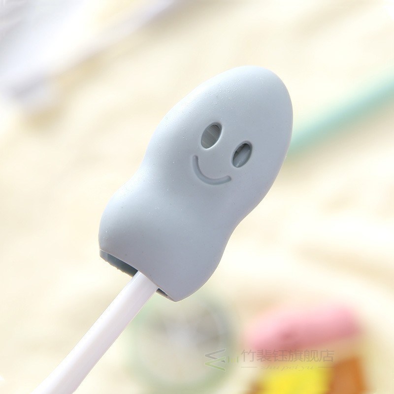 6pcs Cute Smile Face Toothbrush Holder Case Cover Travel Hik
