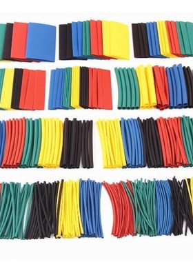 410Pcs 10Sizes Multi Color Polyolefin 21 Halogen-Free Heat