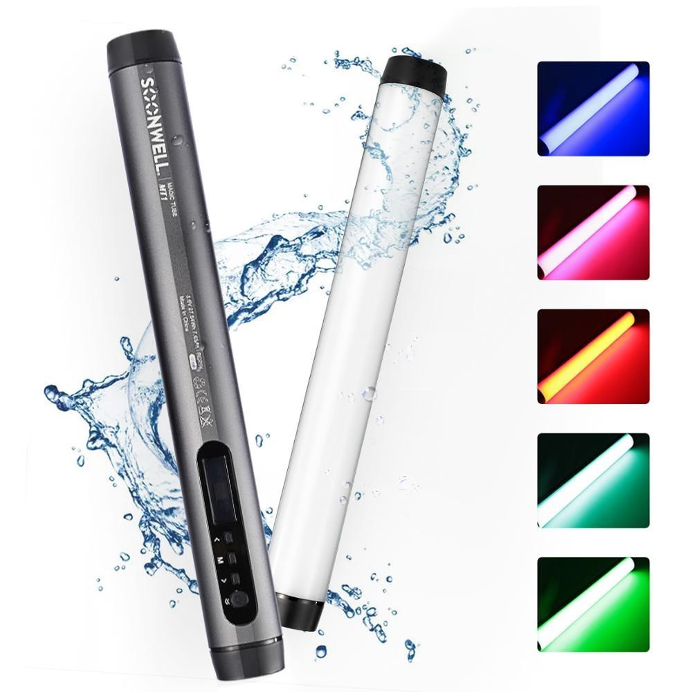 Soonwell MT1 Handheld LED RGB soft light Tube Portable Phot