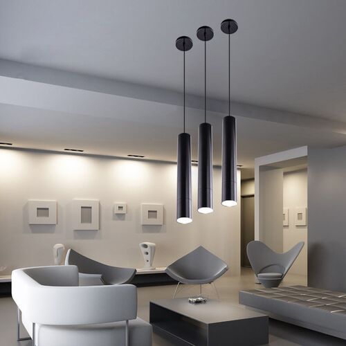 1PC Modern LED Long ube Pendant Lights Simple Nordic Restaur