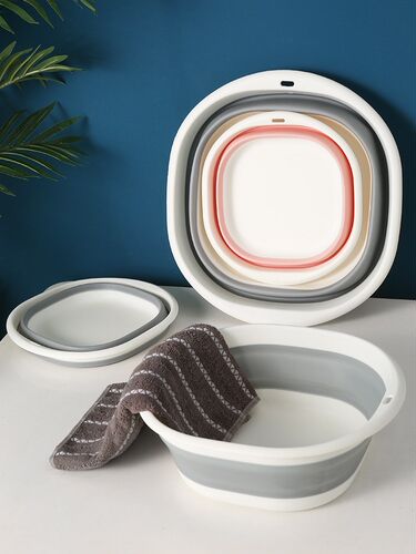 Foldable Washbasin Large Travel Portable Compressed Basin Tr