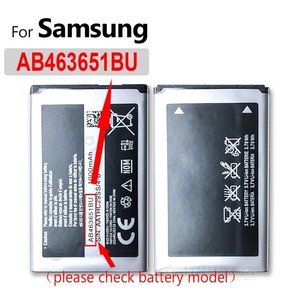 AB463651BU Phone Battery For Samsung W559 S5620I S5630C S556